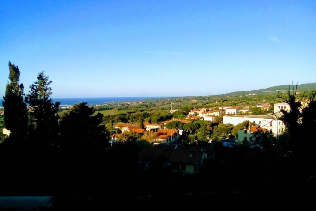 Willa Panoramic And Beautiful House 4Km From The Sea. Rosignano Marittimo Zewnętrze zdjęcie